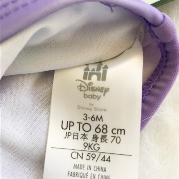 NWT Disney Little Mermaid Two Piece Swimsuit - Picture 2 of 4